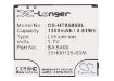 T-Mobile 35H00128-00M BA S400 BB81100 Battery Replacement for HD2 Leo - 5
