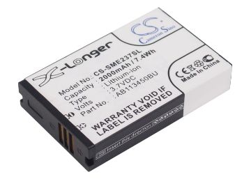 Samsung AB113450BU AB113450BUCSTD Battery Replacement for E2370 Solid GT-E2370 - 1