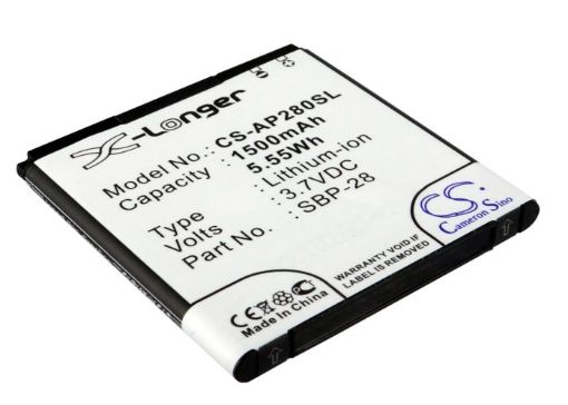 Battery Replacement Asus 0B110-00150000 SBP-28 for A66 PadFone - 1