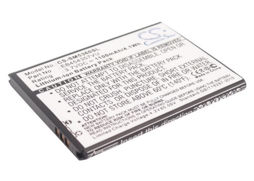Samsung EB454357VA EB454357VU Battery Replacement for Galaxy Chat Galaxy M Pro 2 - 1