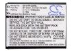 Battery Replacement HTC 35H00194-00M 35H00194-04M 99H10905-00 BA S850 BL01100 - 5