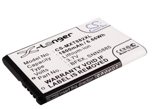 Motorola BF6X SNN5885 SNN5885A Battery Replacement for Domino + Droid 3 - 1