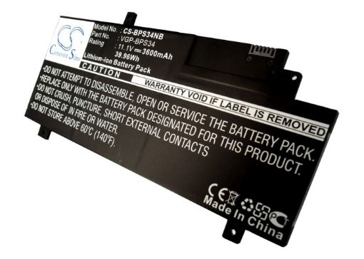 Sony VGP-BPL34 VGP-BPS34 Battery Replacement for F15A16 F15A16SC - 1