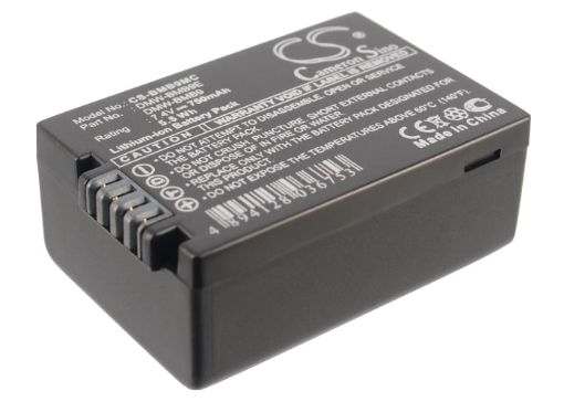 Panasonic DMW-BMB9 Battery Replacement for Lumix DMC-FZ100GK & DMC-FZ100K - 1