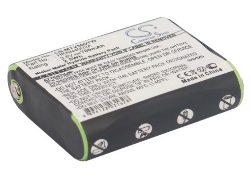 Motorola 1532 4002A 53615 Battery Replacement for EM1000 EM1000R - 1