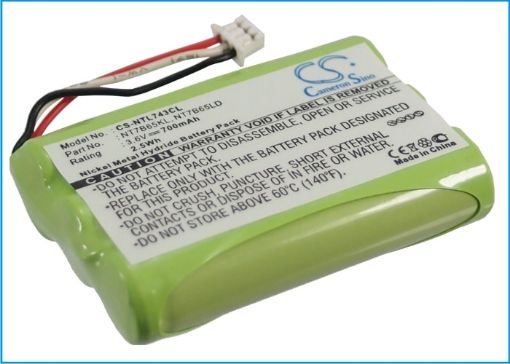 Tiptel 84743411 AH-AAA600F Battery Replacement for DECT P11 - 1