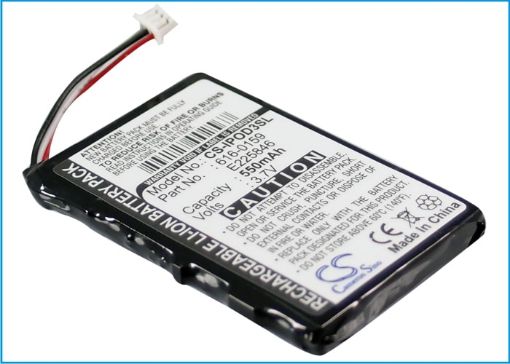 Battery Replacement Apple 616-0159 E225846 for iPOD 10GB M8976LL/A 15GB M9460LL/A - 1
