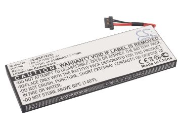 Battery Replacement Becker BP-LP1100/12-A1 for BE7928 Traffic Assist 7928 - 1