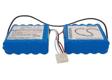 Battery Replacement for GE 0250861 2014833-001 633177 B11187 M1943 MS633177C Y10SSC2000 - 1