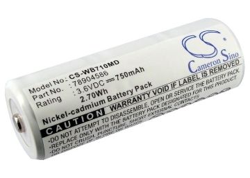 Battery Replacement Keeler 1919-P-5020 for MEDIC LUX VISTA 200 HANDLE - 1