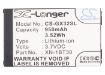 Motorola SNN5828 Battery Replacement for V750 - 5