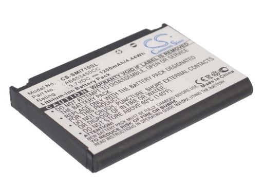 Samsung AB653450CC Battery Replacement for SGH-i710 SGH-i718 - 1