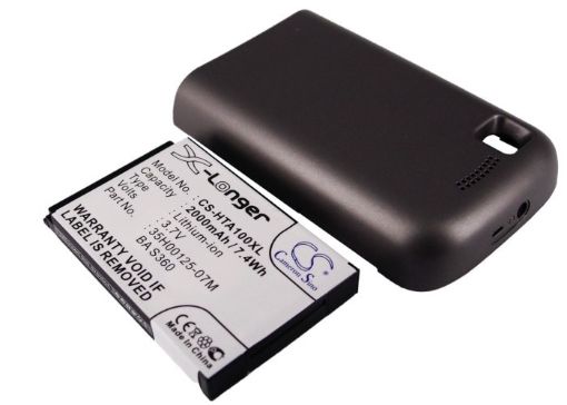 Battery Replacement HTC 35H00125-07M BA S360 TOPA160 for A3288 CLIC100 - 1