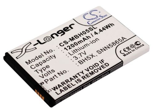 Motorola BH5X SNN5865A Battery Replacement for Daytona Droid X - 1