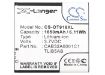 Alcatel CAB32A0000C2 CAB32A0001C1 TLiB5AB Battery Replacement for EE40 EE40VB - 5