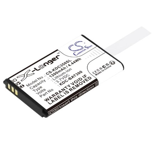 Koamtac KDC-BAT300 Battery Replacement for KDC-250 KDC-300 - 1