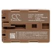 Battery Replacement Sony NP-FM500H for alpha DSLR-A100 - 5