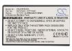 Comfortel Battery Replacement for M200 M-200 - 5