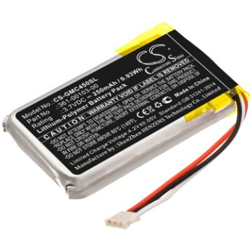Garmin 361-00103-00 Battery Replacement for Dash Cam 45/55 - 1