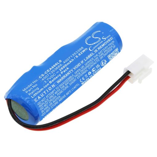 Battery Replacement Eaton for 40071353666 EURO X LED AT - 1