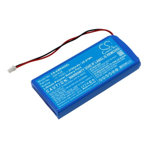 Kanomax KM R36 Battery Replacement for Gasmaster - 1