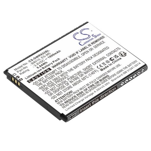 Replacement Battery D-Link B9010 ES-M5 for DWR-932 DWR-932M - 1