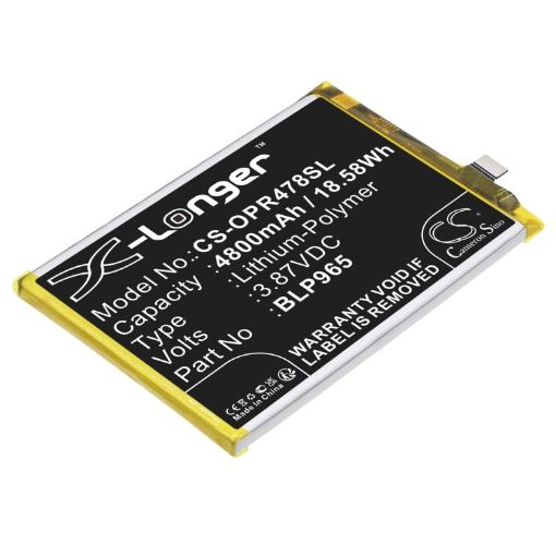 Battery Replacement Oppo BLP965 for K10x 5G - 1