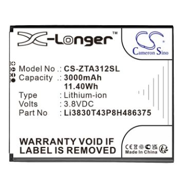 ZTE Li3830T43P8H486375 Battery Replacement for Blade A31 2021 - 1