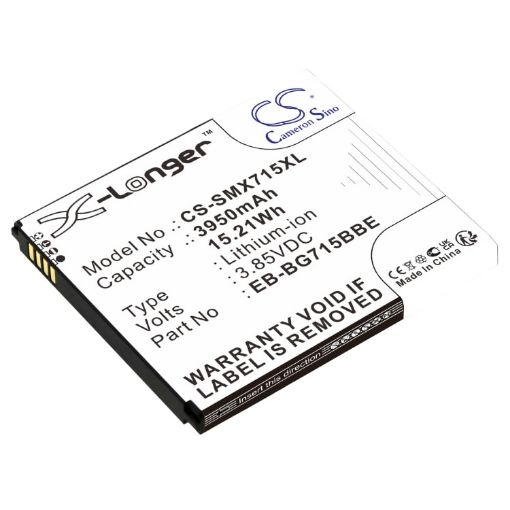 Samsung EB-BG715BBE GH43-04993A Battery Replacement for Galaxy Xcover Pro SM-G715 - 1