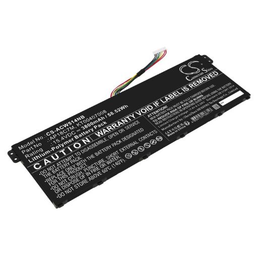 Replacement Battery Acer AP18C7M KT00407008 for ConceptD 3 CN316-73G-729B/73K5 - 1