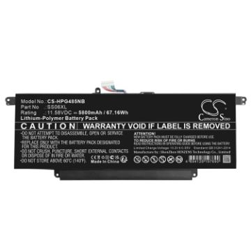 HP Battery Replacement M64310-271 M73476-005 SS06XL TPN-DB0O for Dragonfly G4 - 1