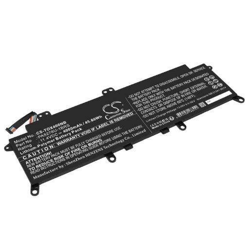 Replacement Battery Toshiba PA5278U-1BRS for Portege X30-D - 1