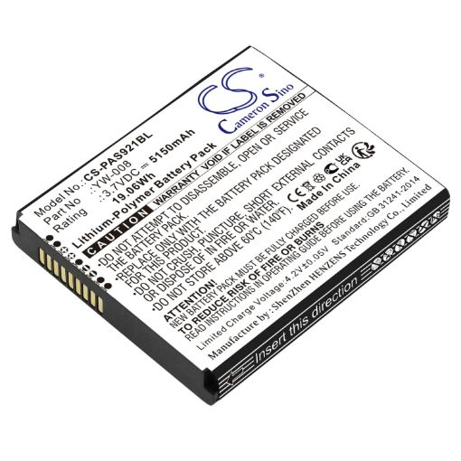 Battery Replacement Pax YW-008 for A920 Pro - 1