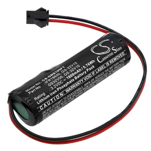 Gama Sonic GS32V06 GS-32V10 GS-32V15 IFR18650 Battery Replacement for Baytown Bulb GS-106B - 1