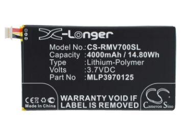Verizon MLP3970125 Battery Replacement for Elipsis QMV7A QMV7B - 1