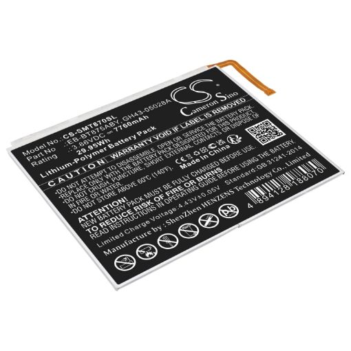 Samsung EB-BT875ABY GH43-05028A Battery Replacement for Galaxy Tab S7 11.0 - 1