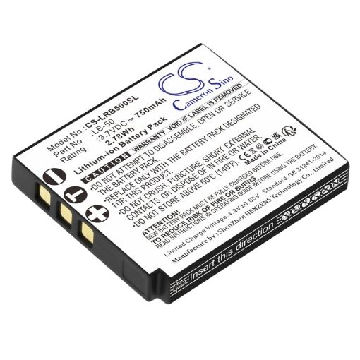 Lectrosonics LB-50 Battery Replacement for IFBR1B Receiver & SSM Bodypack Transmitter - 1