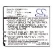 Wisycom LBP61 Battery Replacement for MRP61 Transmitter - 3