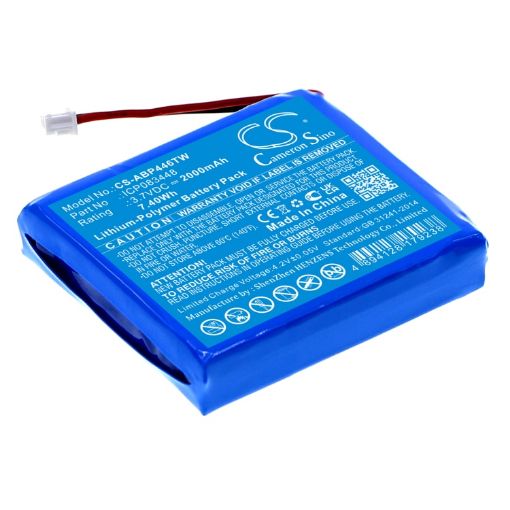 Albrecht ICP083448 JHHY903448A Battery Replacement for Bambini Babysitter Tectalk Float - 1