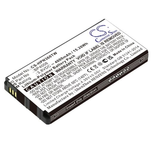 Hytera BP4008 Battery Replacement for PNC360 PNC360S - 1