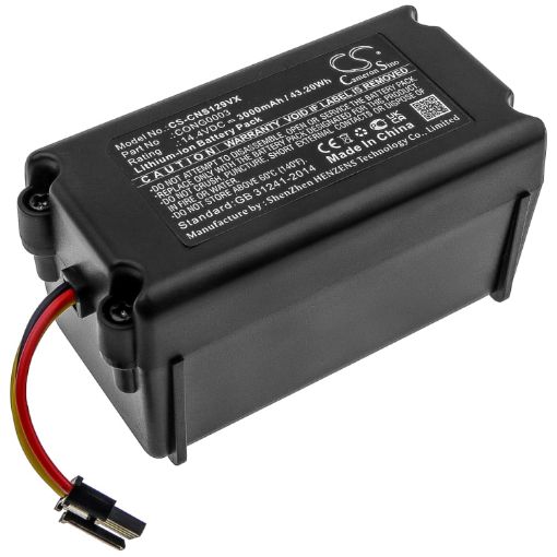Symbo Battery Replacement for LASERBOT 650 xBot 5 - 1