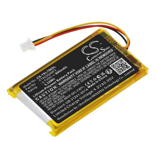 Creative FT603048P3 Battery Replacement for Tactic 3D Rage 2.0 Wireless - 1
