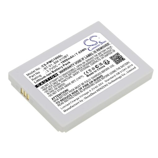 Picture of Battery Replacement Pliant BM-X10BT BT-01 for 00004394 00004445