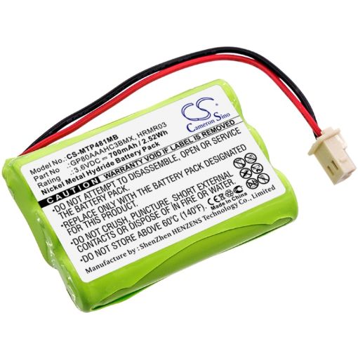 Replacement Battery for Vtech VM312 VM3251 - 1