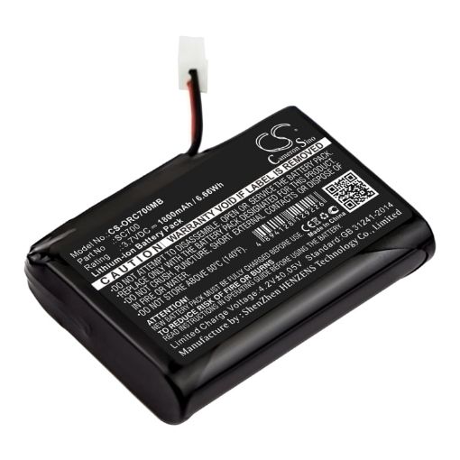 Oricom BPCK930 Battery Replacement for SC700 Secure 700 - 1