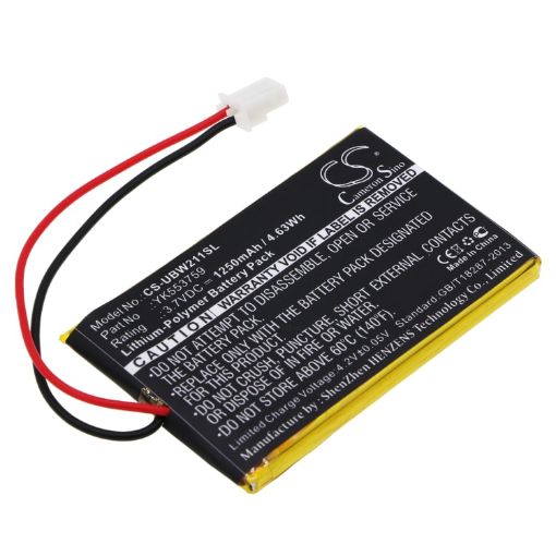 Picture of Battery Replacement Uniden YK553759 for UBW2010C monitor