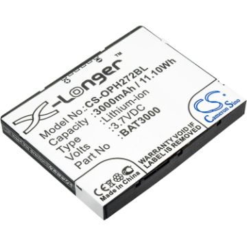Opticon BAT3000 T65114B00028 Battery Replacement for H-27 1D - 1
