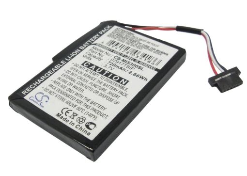 Navman 07917TSIP Battery Replacement for Mio Spirit 300 S300 - 1