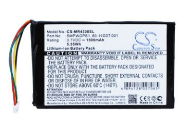 Battery Replacement Magellan 60.14G0T.001 SMPWGPS1 for Maestro 4300 & 4350 - 1