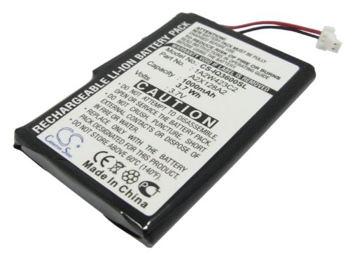 Garmin 1A2W423C2 A2X128A2 Battery Replacement for iQue 3200 3600 - 1